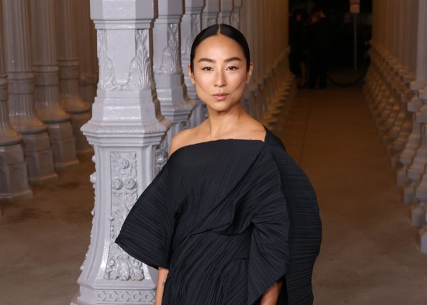 Ladies outside at LACMA