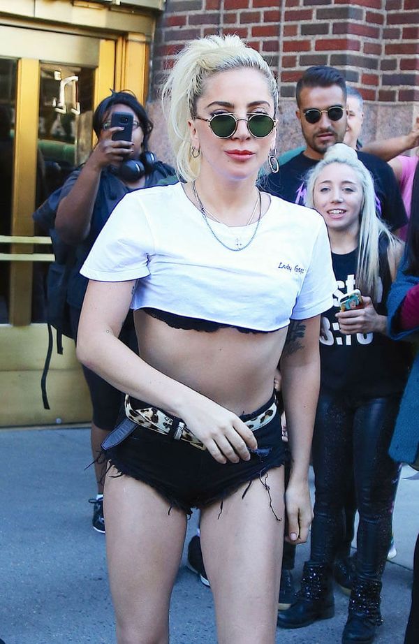 Gaga’s look of Perfect Illusion