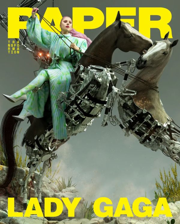 Gaga Covers Paper Mag