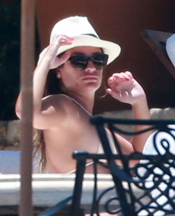 Lea Michele on holiday in Cabo