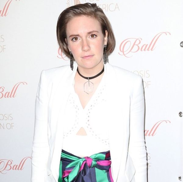Meanwhile, Lena Dunham