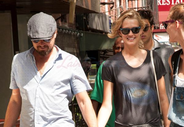 Leo holding hands, not in a dumpster