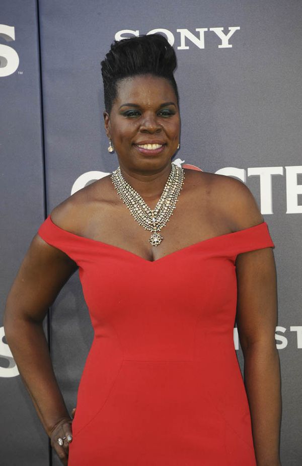 Leslie Jones finds a dress