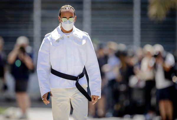 Lewis Hamilton: Back on the Paddock Runway