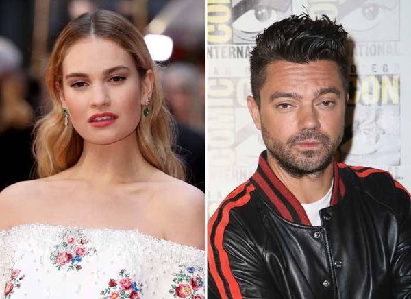 Lily James: Dinner With Dominic and Some Good News