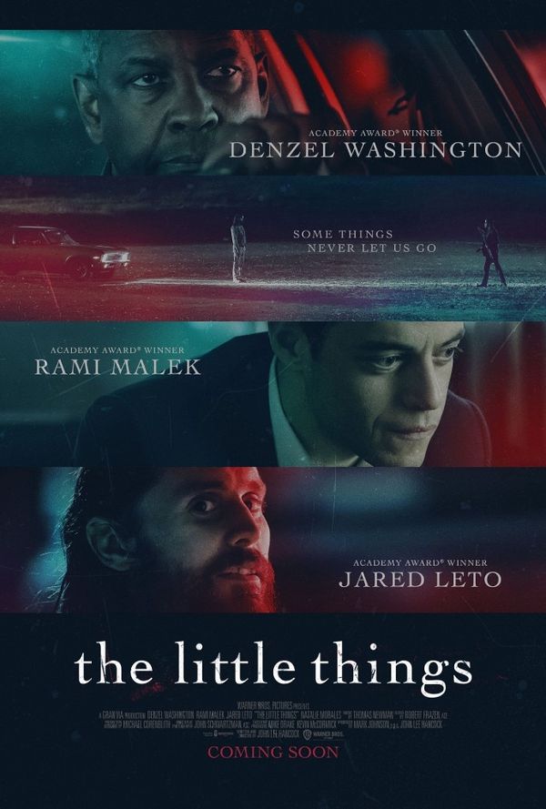 Denzel Washington and Rami Malek and no one else in The Little Things