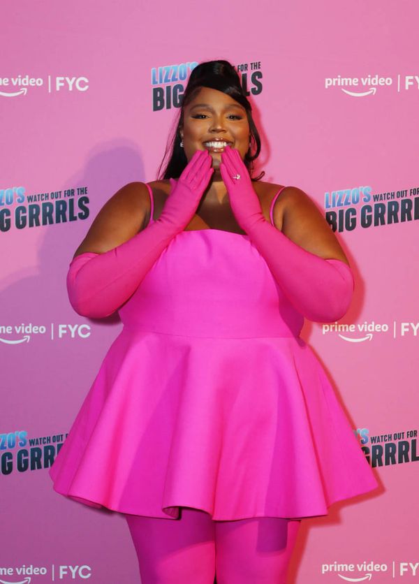 Lizzo, Lana, and Vanessa in Valentino pink