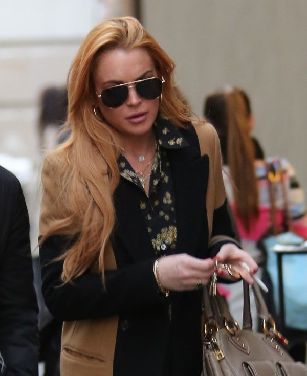 Miley Cyrus + Lindsay Lohan