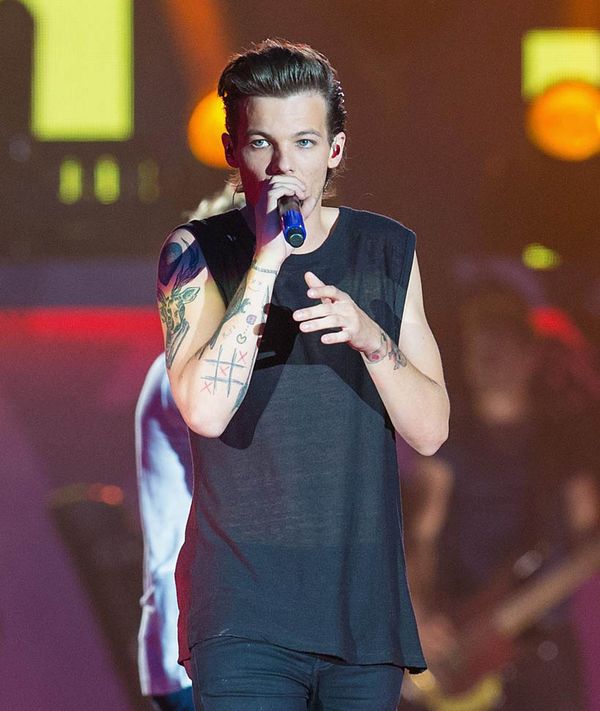 Louis’s first pregnancy photos