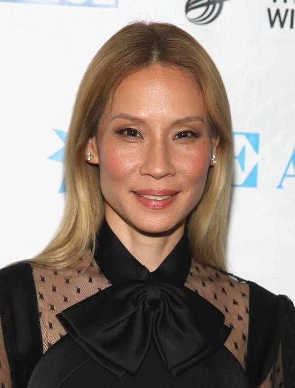 Lucy Liu is blonde and Asian hair colour