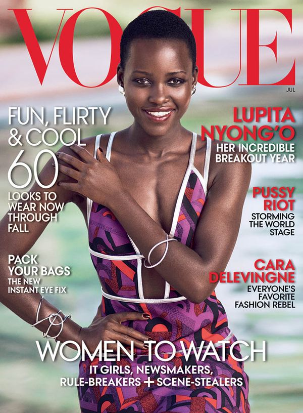 Lupita Nyong’o covers VOGUE