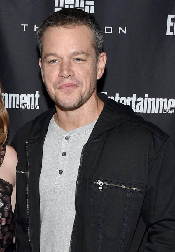 Matt Damon opens mouth, world face palms