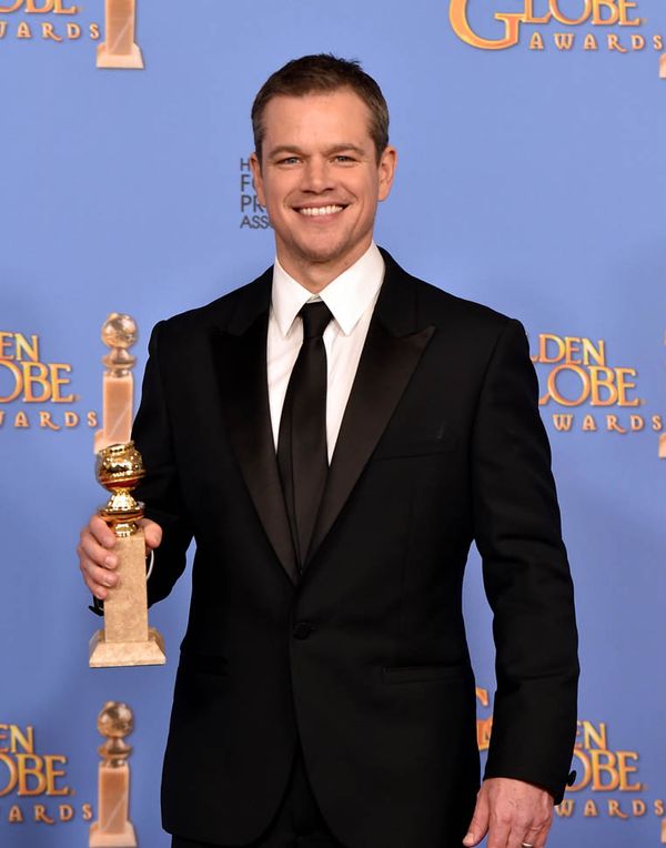 Matt Damon: way back in second