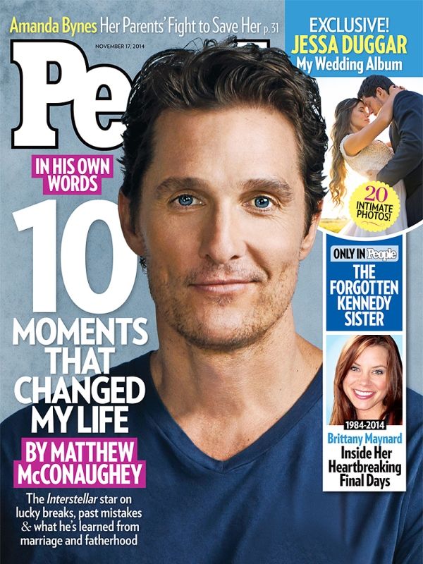 Matthew McConaughey’s 10 Moments and not the SMA
