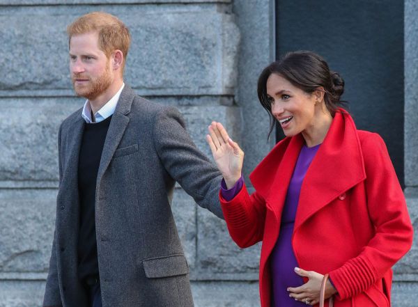 Prince Harry and Meghan Markle in Birkenhead