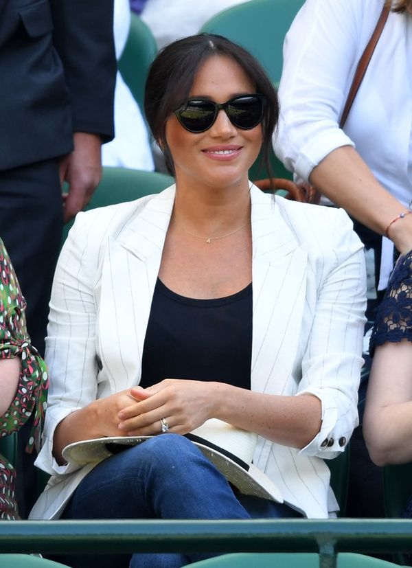 Meghan Markle: no pictures at Wimbledon