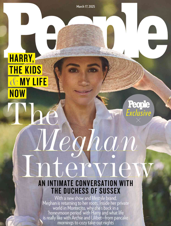 Meghan Sussex: PEOPLE Magazine and pantry products