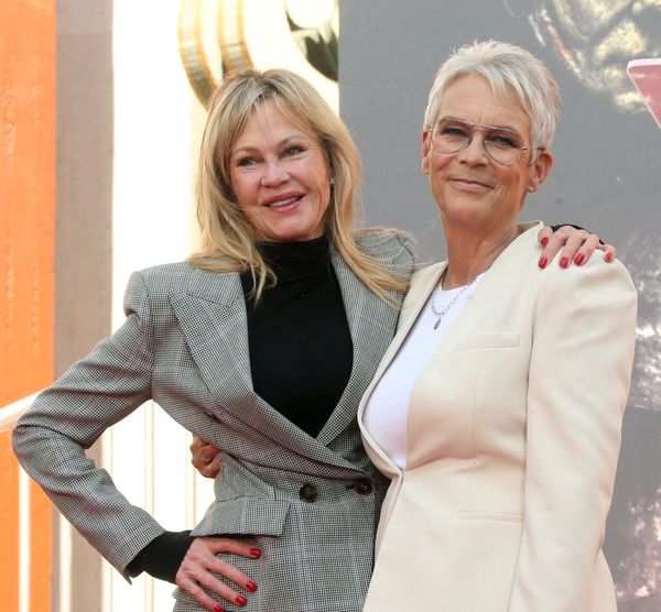 Jamie, Melanie, and mom matching haircuts