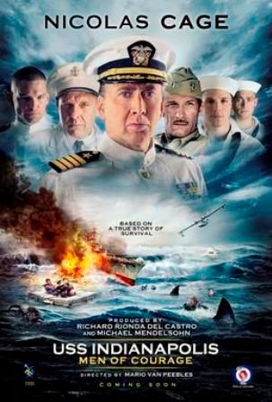 Nicolas Cage in USS Indianapolis: Men of Courage
