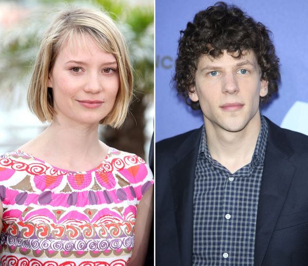 Mia Wasikowska & Jesse Eisenberg