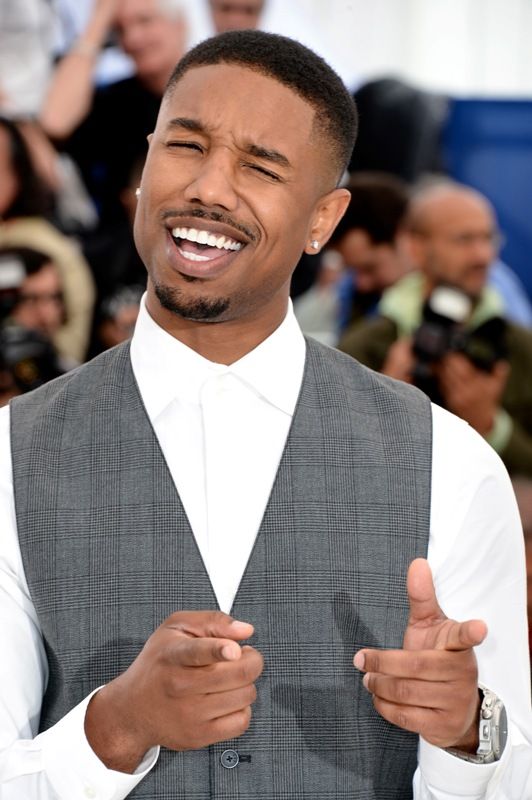 Michael B Jordan in Cannes