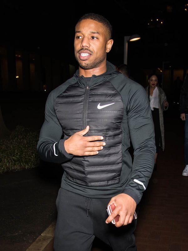 Michael B. Jordan in workout gear