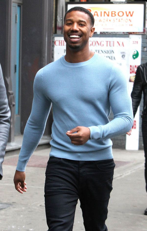 MBJ’s baby blue cling