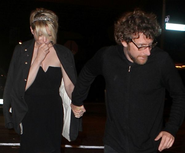 Michelle’s holding hands