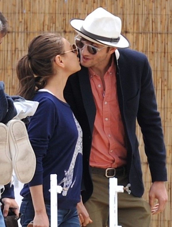 Mila & Ashton’s blue blood holiday