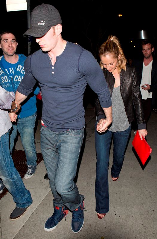 Minka Kelly & Chris Evans are over