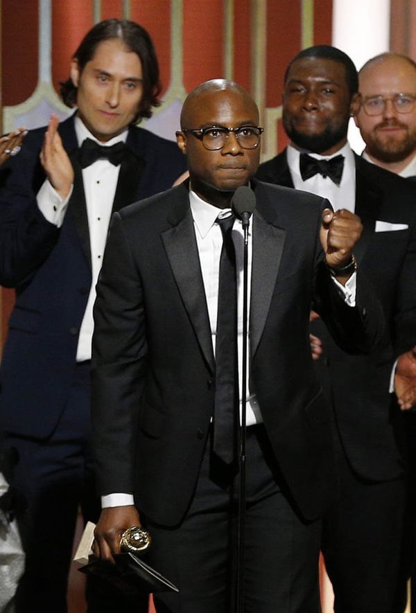 Barry Jenkins, Mahershala Ali and Moonlight at the Globes