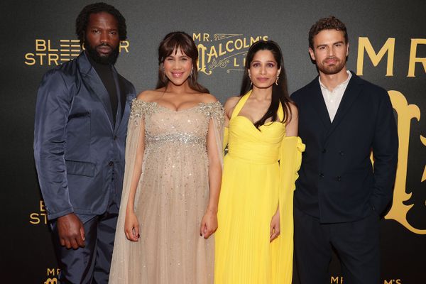 Freida Pinto and Zawe Ashton in Mr. Malcolm’s List