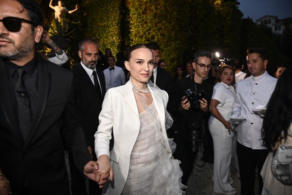 Natalie Portman: a bridal Dior