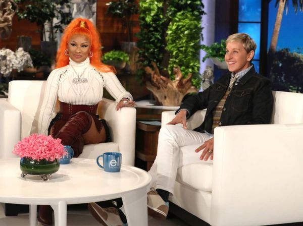 Nicki Minaj on Ellen, still messy