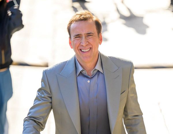 Nicolas Cage returns to late night