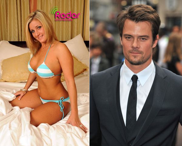 Josh Duhamel’s eye
