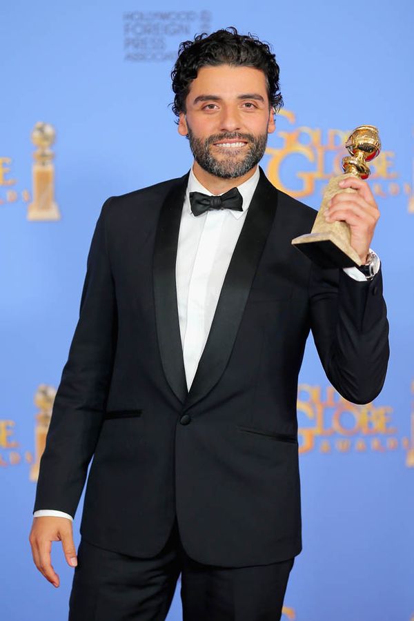 Oscar Isaac: Globes Best of Everything + bonus Pedro!