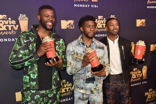 The Black Panther cast: MTV’s big winners
