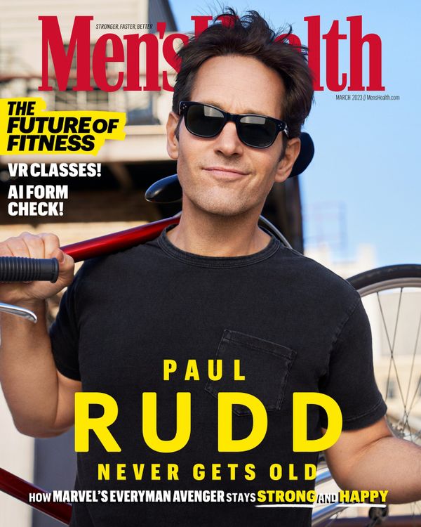 Paul Rudd doesn’t drop the skincare routine