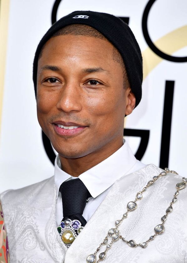 Pharrell: Golden Globes Saint