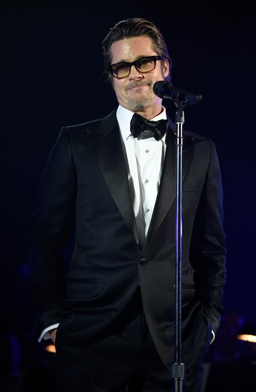 Brad Pitt’s awkward introduction