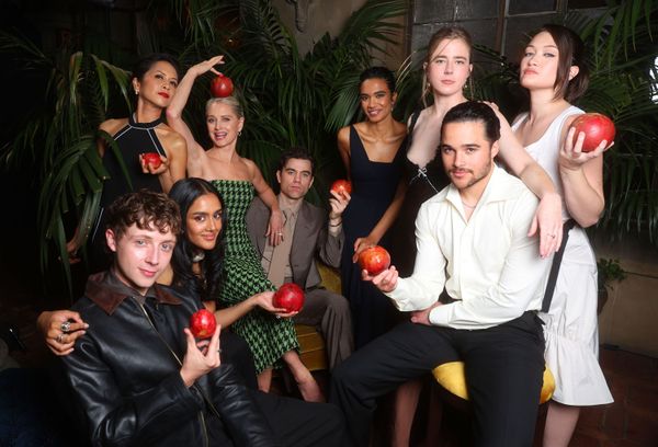 The Pitt crew at Actors Night (whatever it is)