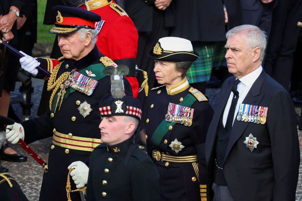 Prince Andrew and Prince Harry: Royal Mourning Attire
