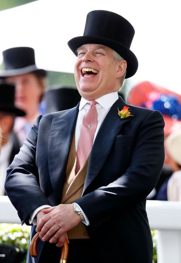 Prince Andrew is “having fun”