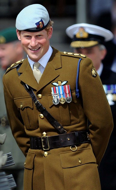 Uncle Harry and the baby blue beret