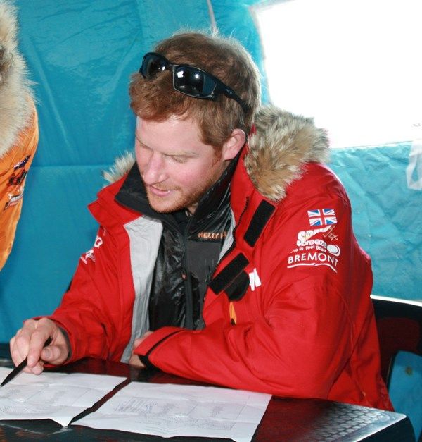 A ginger beard for the South Pole