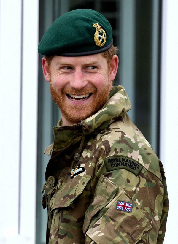 Prince Harry before the tour