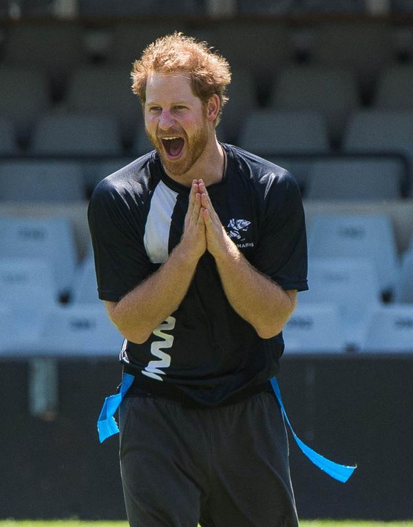 Hot Harry on the beach