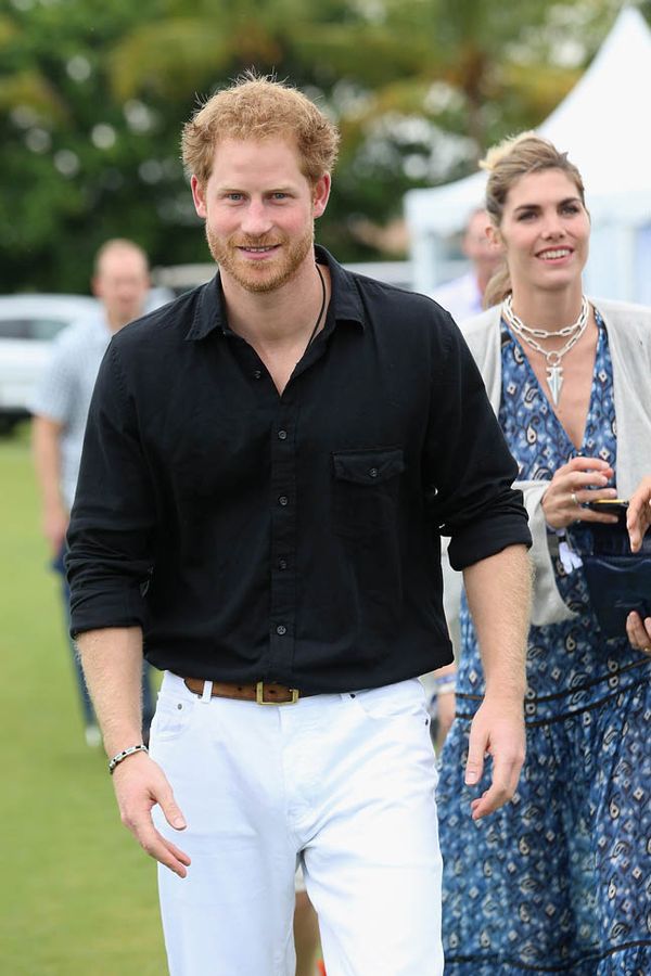 Hot Harry, wet and dirty