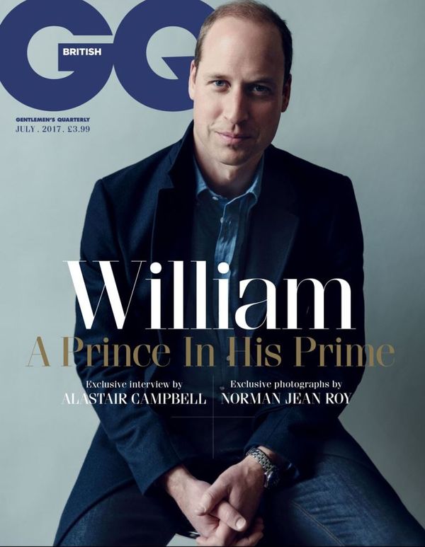 Prince William covers British GQ